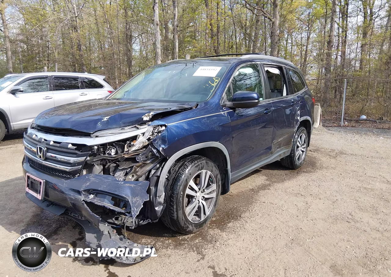 2018 Honda Pilot Ex-L VIN:5FNYF6H59JB033439 - 2