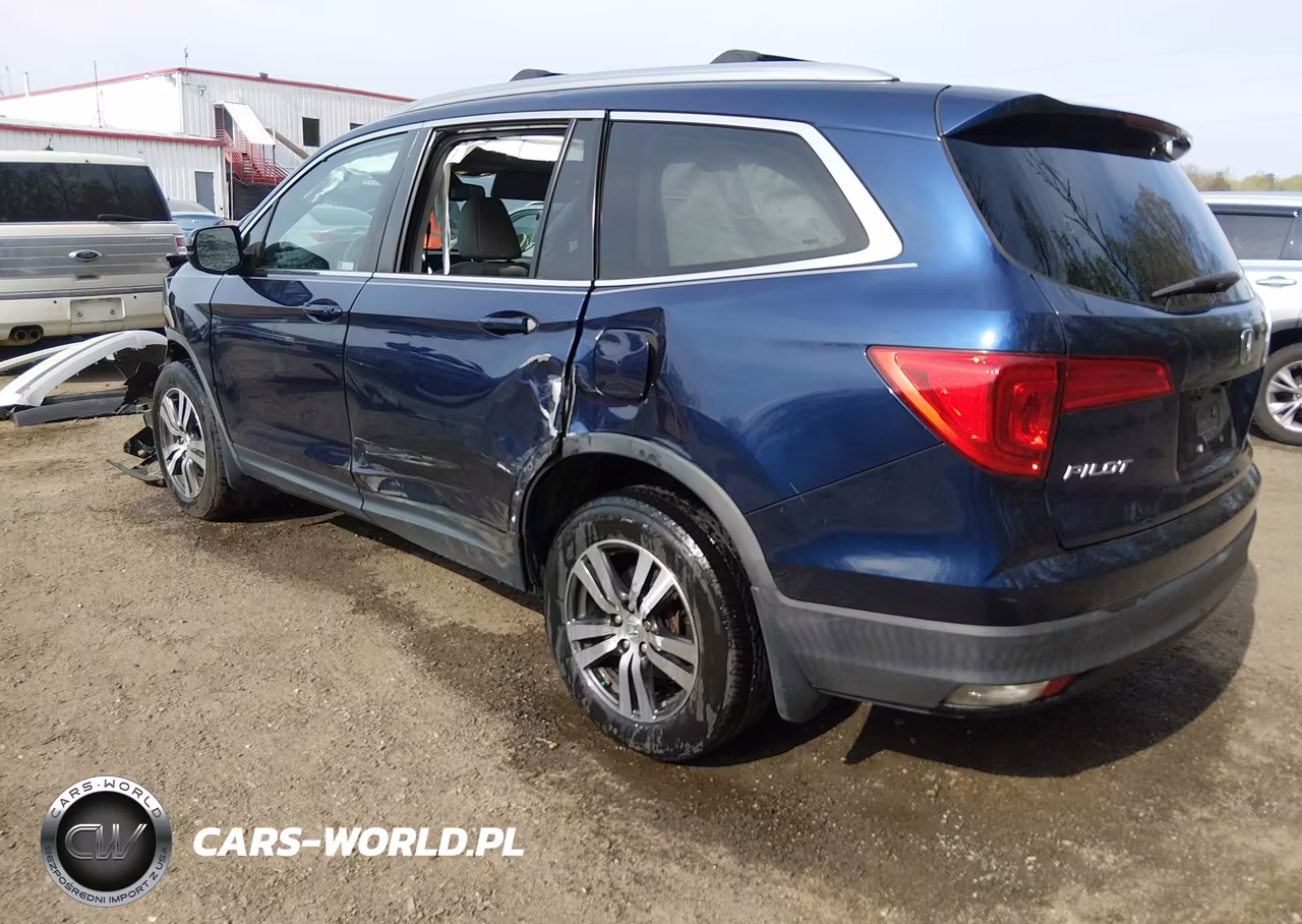2018 Honda Pilot Ex-L VIN:5FNYF6H59JB033439 - 3