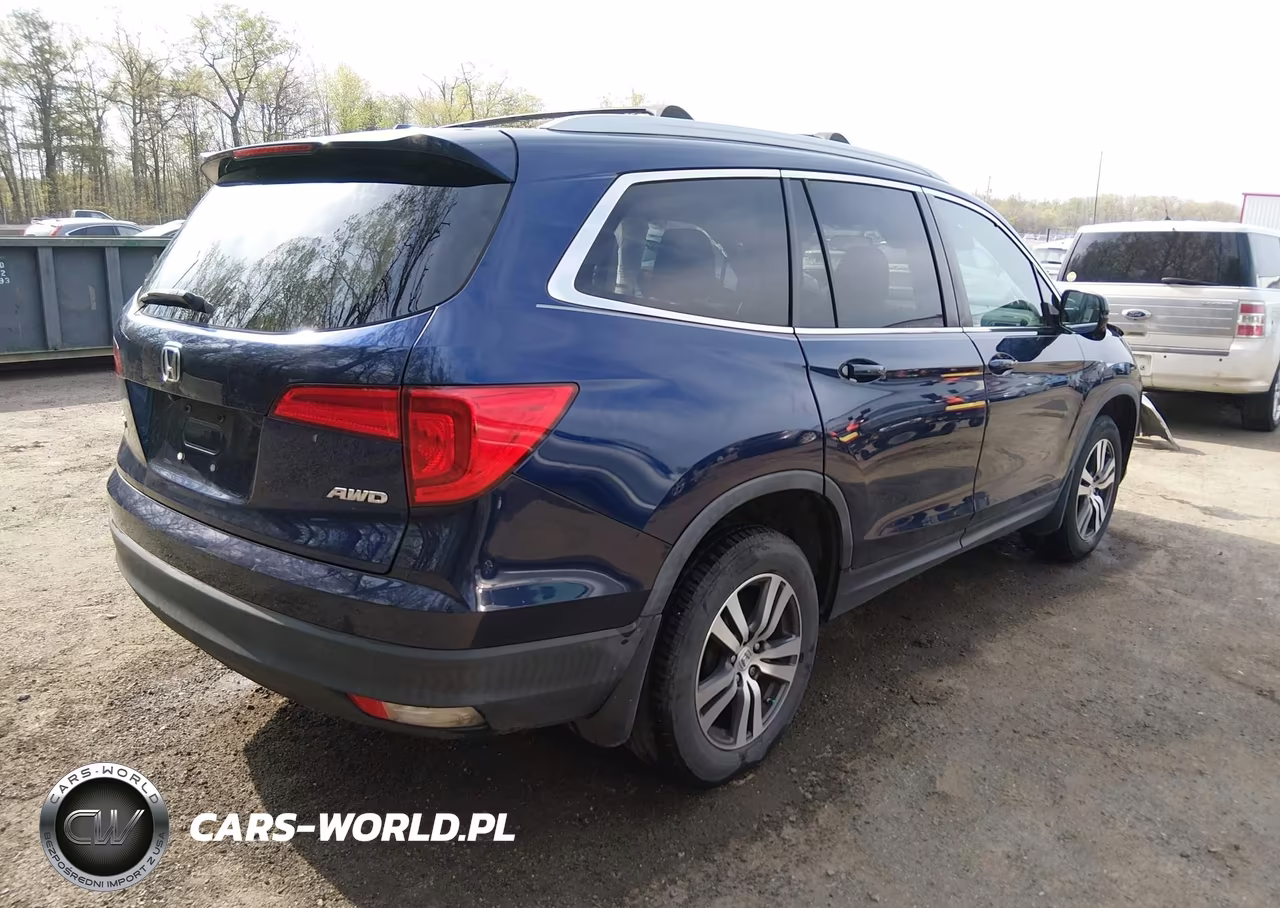 2018 Honda Pilot Ex-L VIN:5FNYF6H59JB033439 - 4