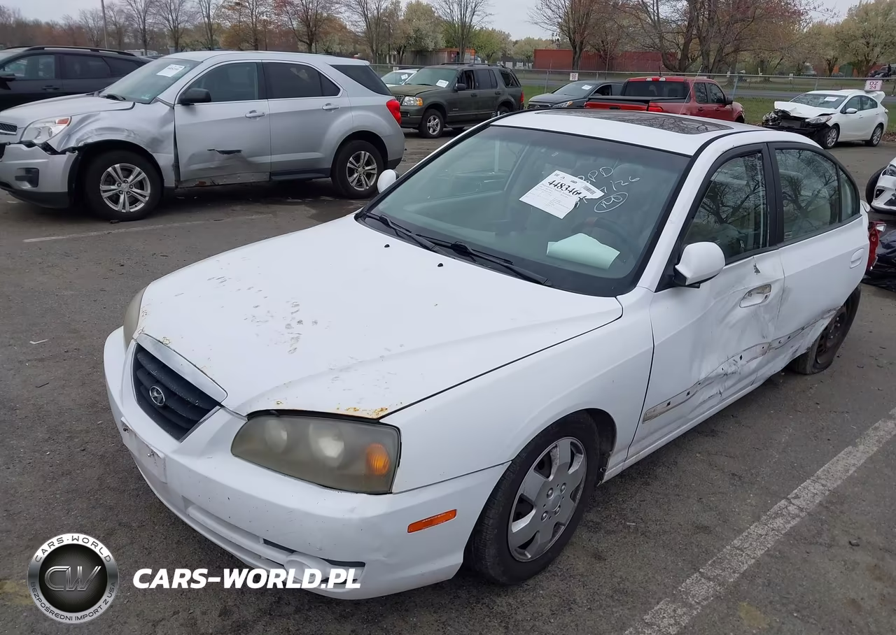 2004 Hyundai Elantra Gls-Gt VIN:KMHDN46D34U728765 - 2