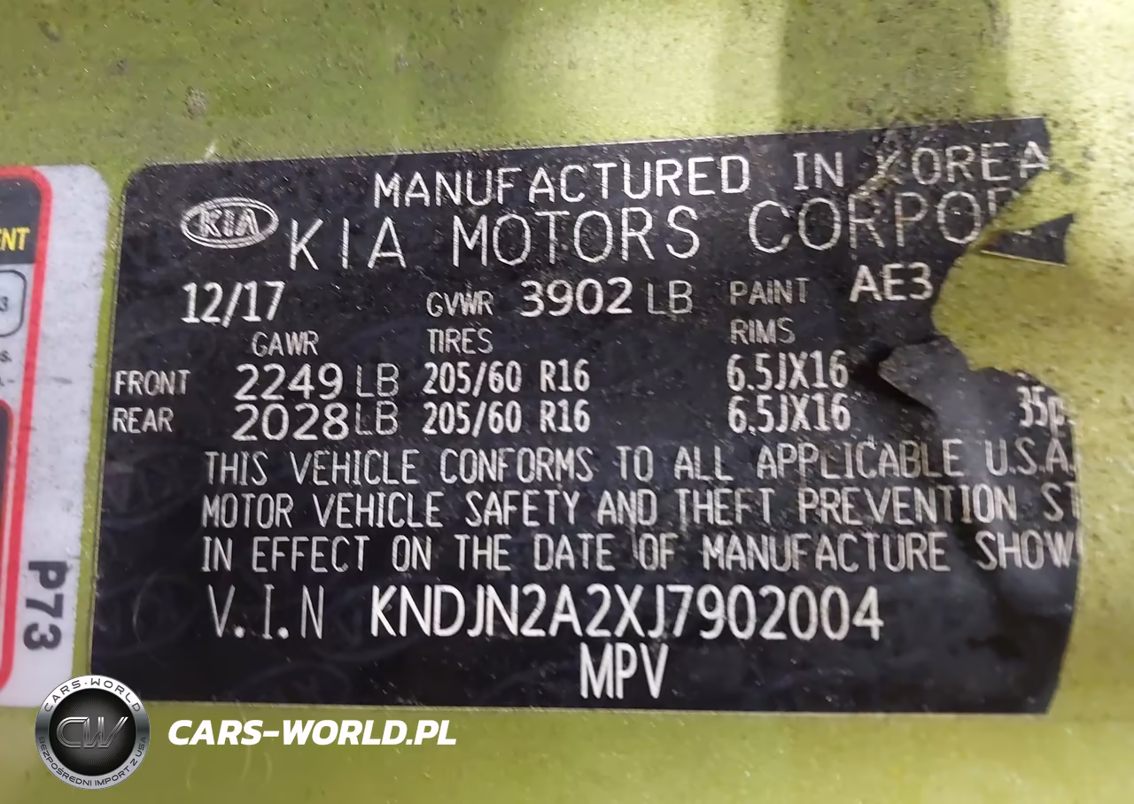 2018 Kia Soul VIN:KNDJN2A2XJ7902004 - 9