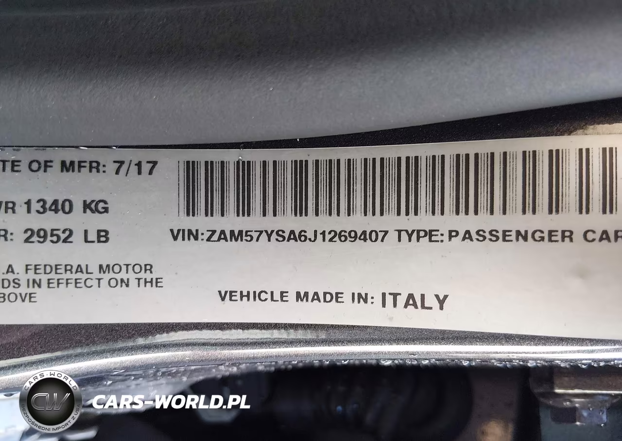 2018 Maserati Ghibli S VIN:ZAM57YSA6J1269407 - 9