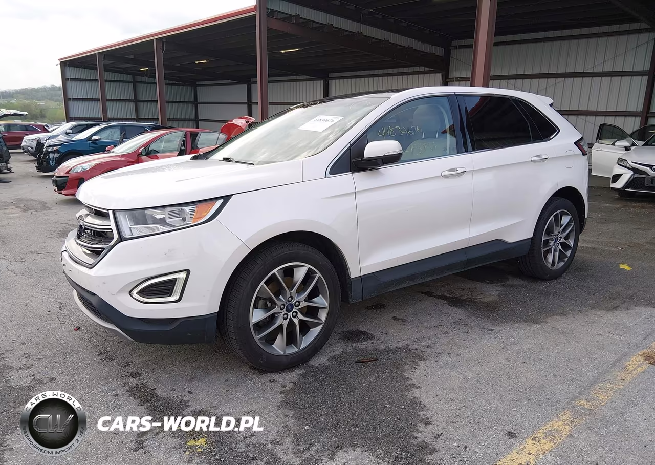 2017 Ford Edge Titanium VIN:2FMPK4K98HBC29575 - 2