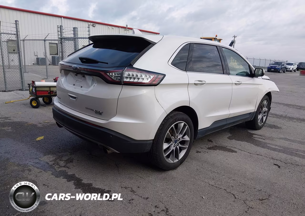 2017 Ford Edge Titanium VIN:2FMPK4K98HBC29575 - 4