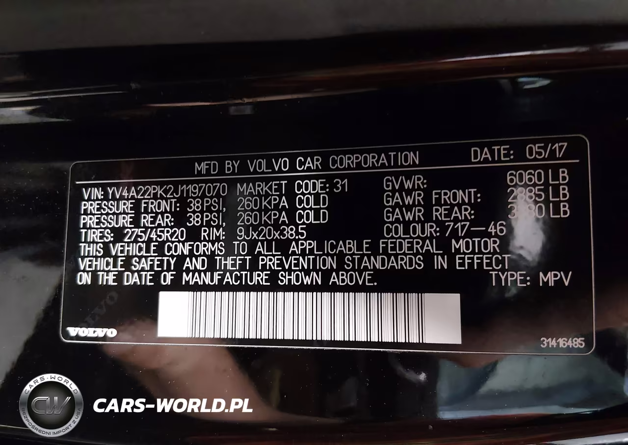 2018 Volvo Xc90 T6 Momentum VIN:YV4A22PK2J1197070 - 9