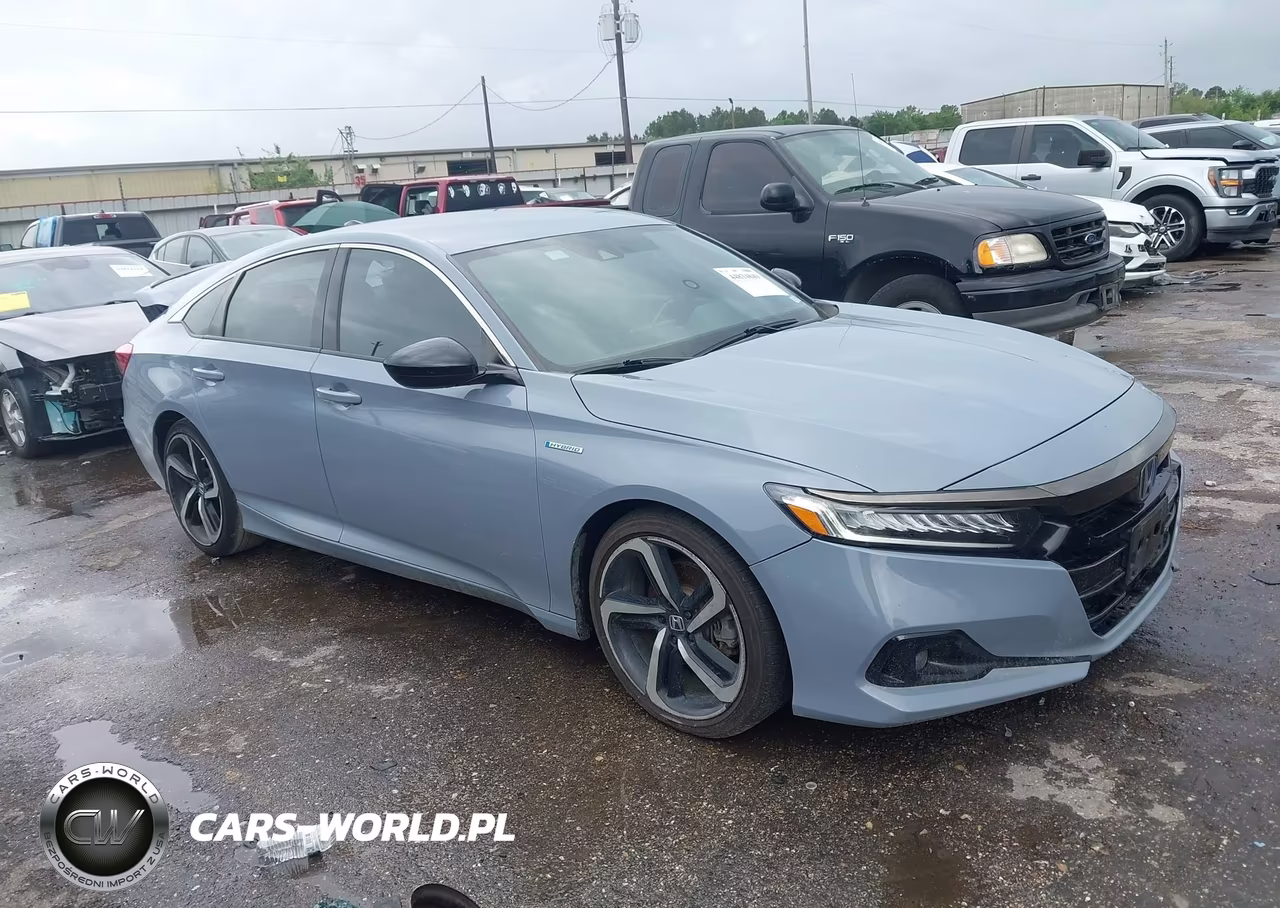 2022 Honda Accord Hybrid Sport VIN:1HGCV3F2XNA032787 - 13