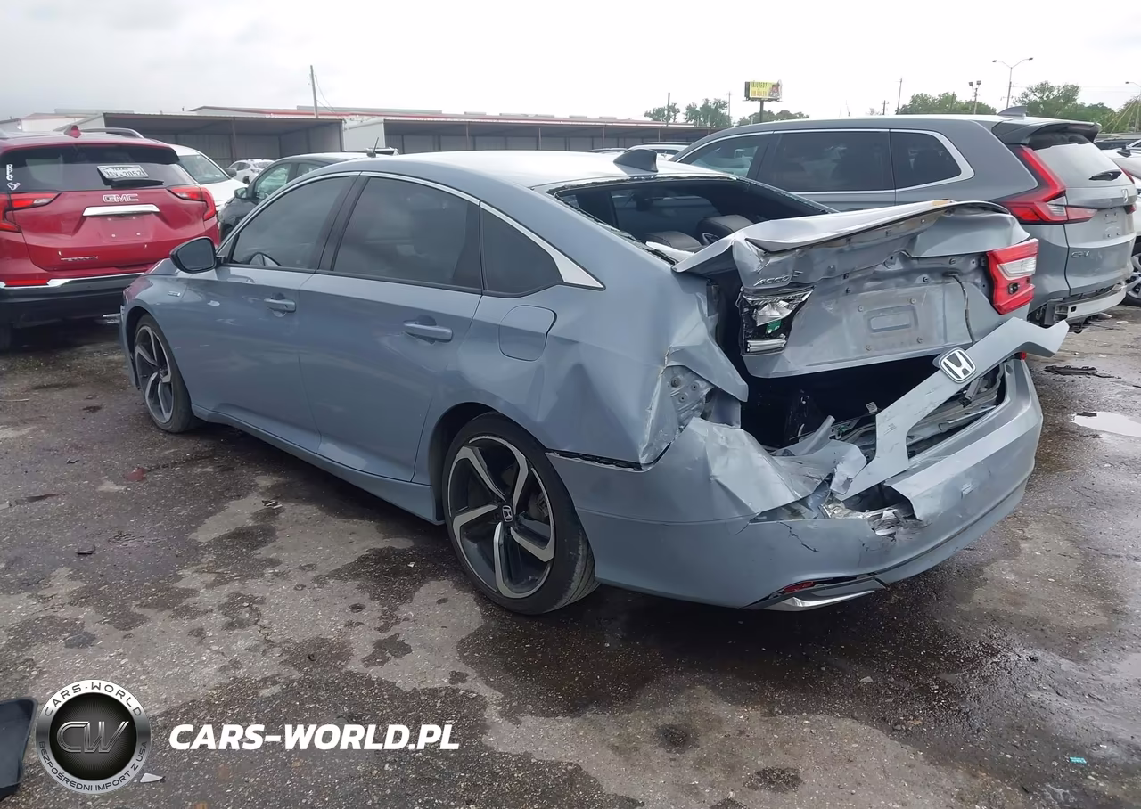 2022 Honda Accord Hybrid Sport VIN:1HGCV3F2XNA032787 - 3