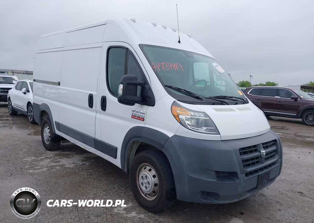 2018 Ram Promaster 1500 High Roof 136 Wb – zdjęcie 1 z 17