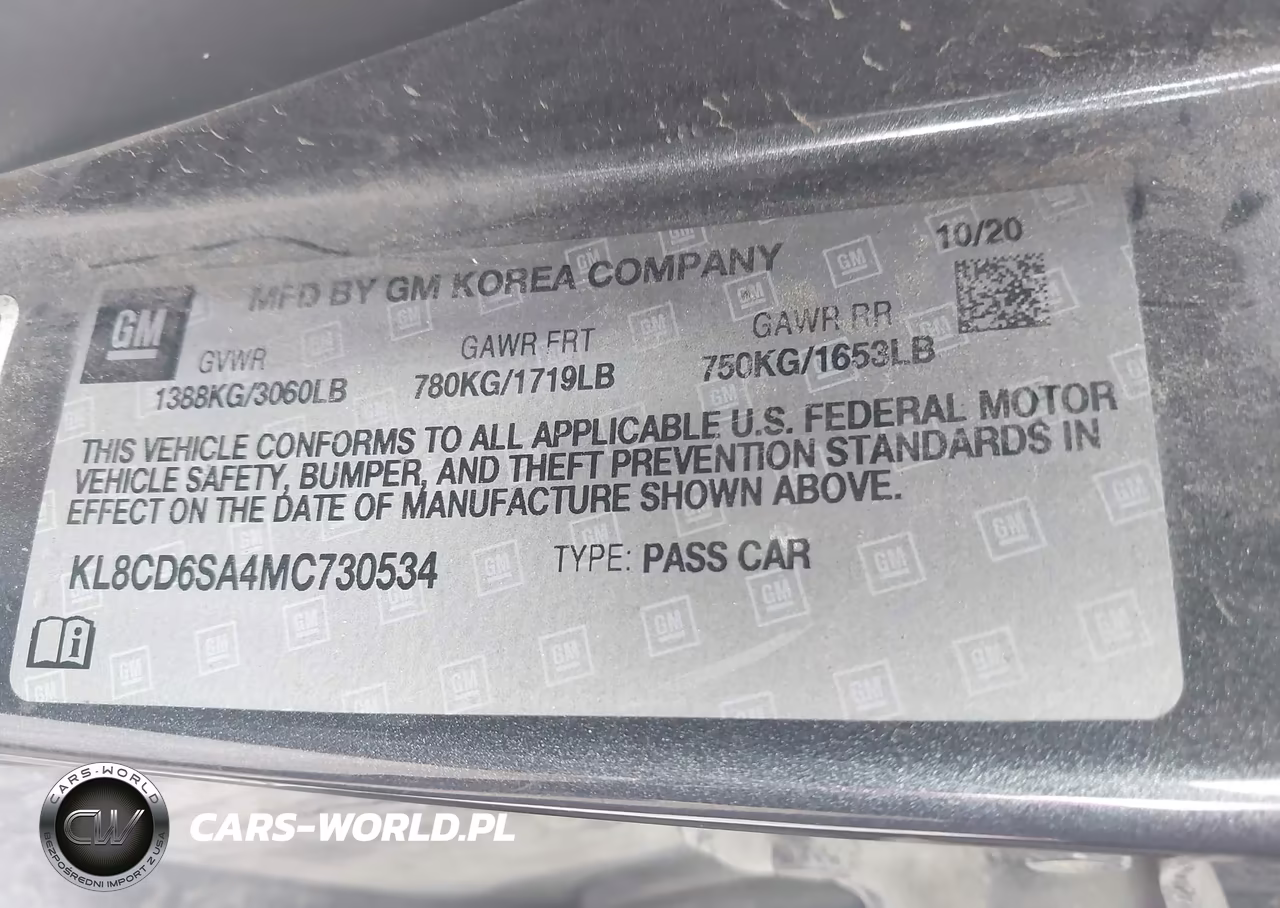 2021 Chevrolet Spark Fwd 1Lt Automatic VIN:KL8CD6SA4MC730534 - 9