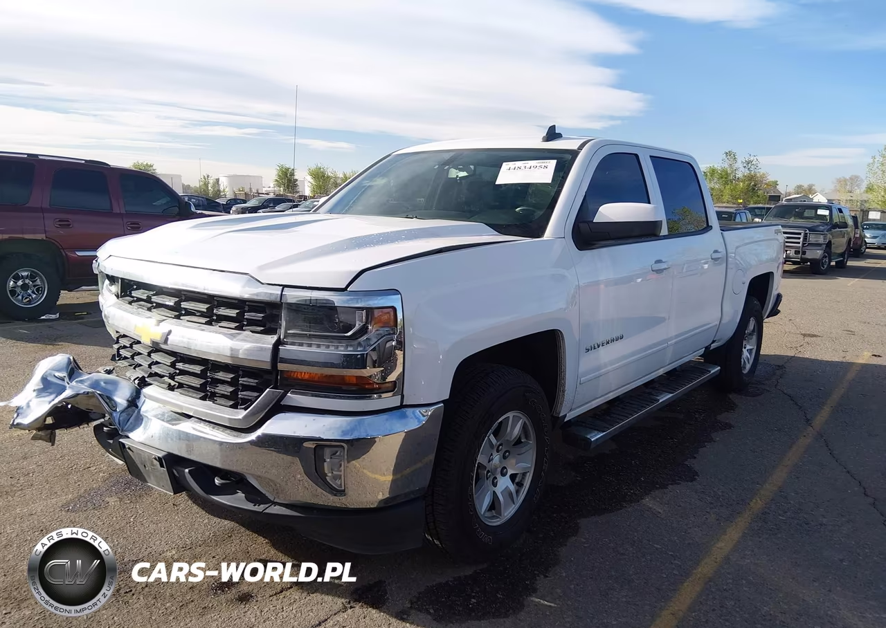 2018 Chevrolet Silverado 1500 1Lt VIN:3GCUKREC4JG425544 - 2