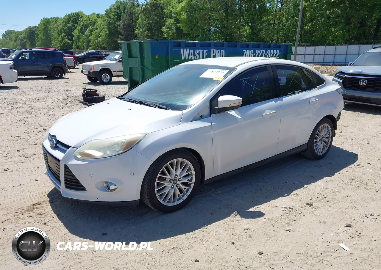 2012 Ford Focus Sel VIN:1FAHP3H26CL138446 - 2