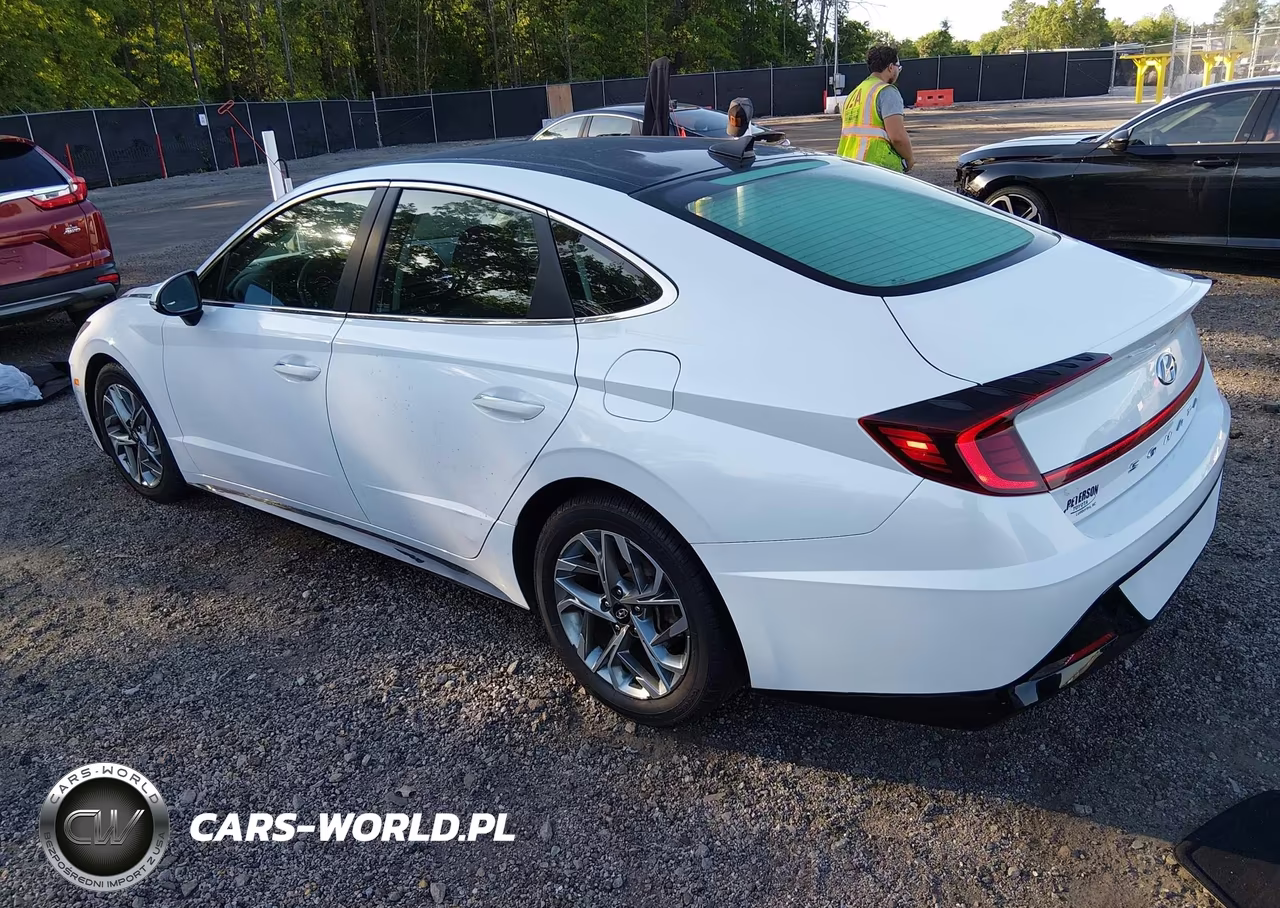 2020 Hyundai Sonata Sel VIN:5NPEF4JA3LH033844 - 3
