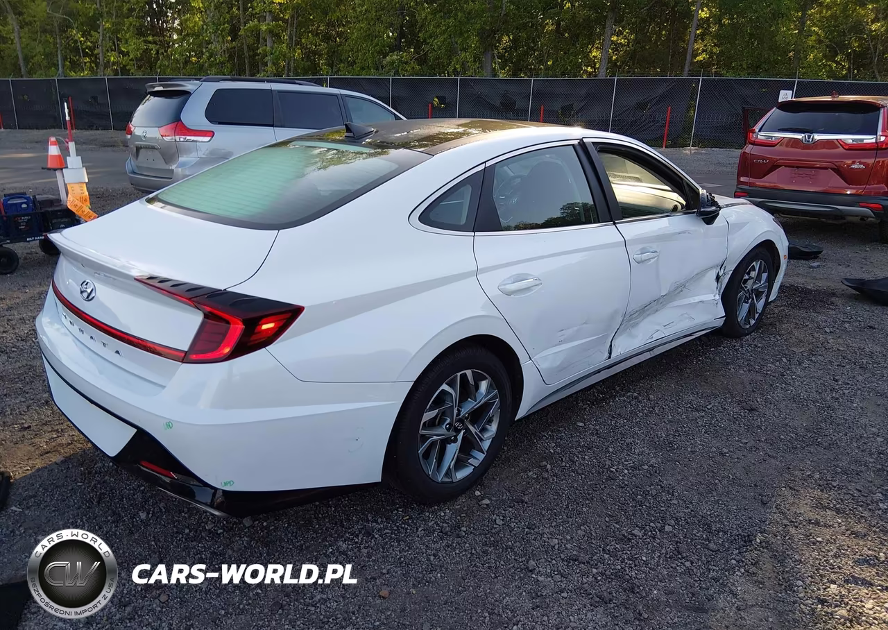 2020 Hyundai Sonata Sel VIN:5NPEF4JA3LH033844 - 4
