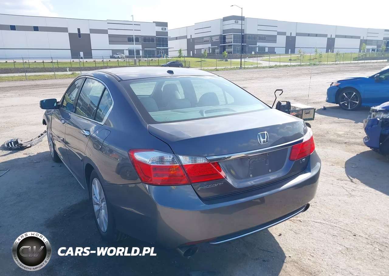 2014 Honda Accord Ex-L V-6 VIN:1HGCR3F84EA043664 - 3