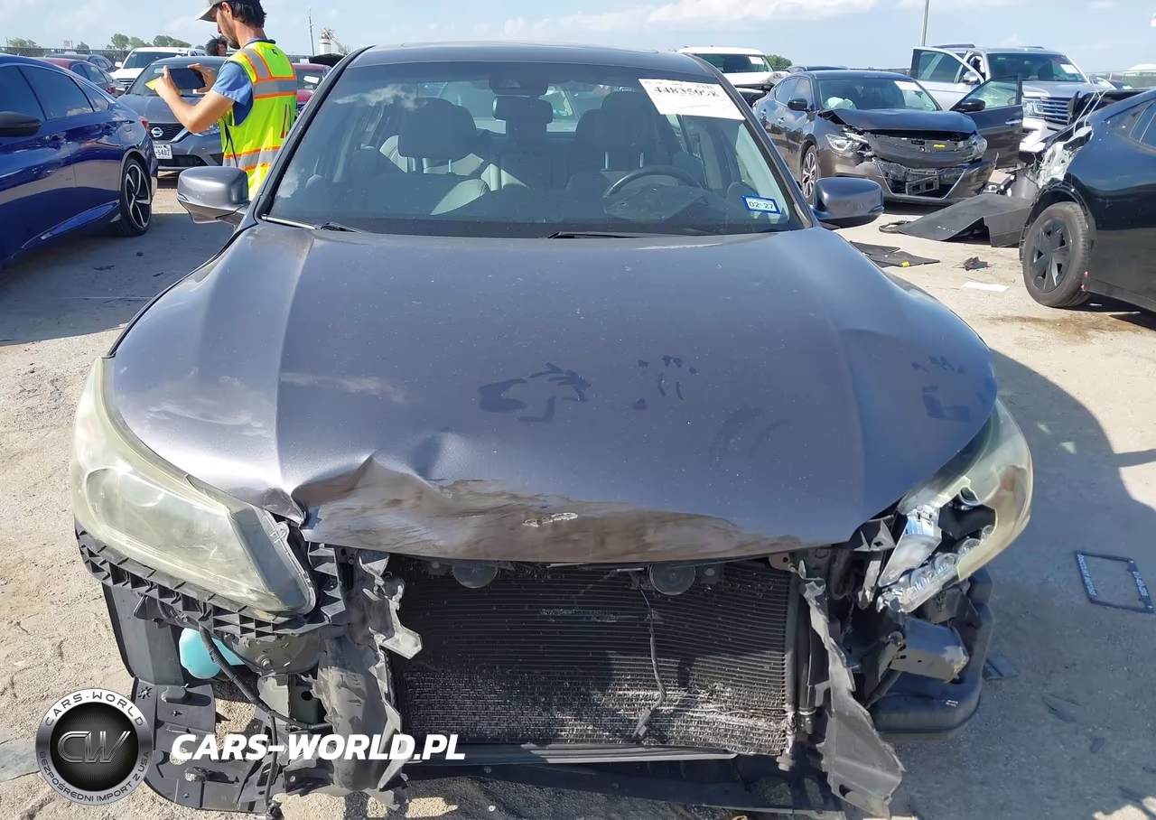 2014 Honda Accord Ex-L V-6 VIN:1HGCR3F84EA043664 - 6