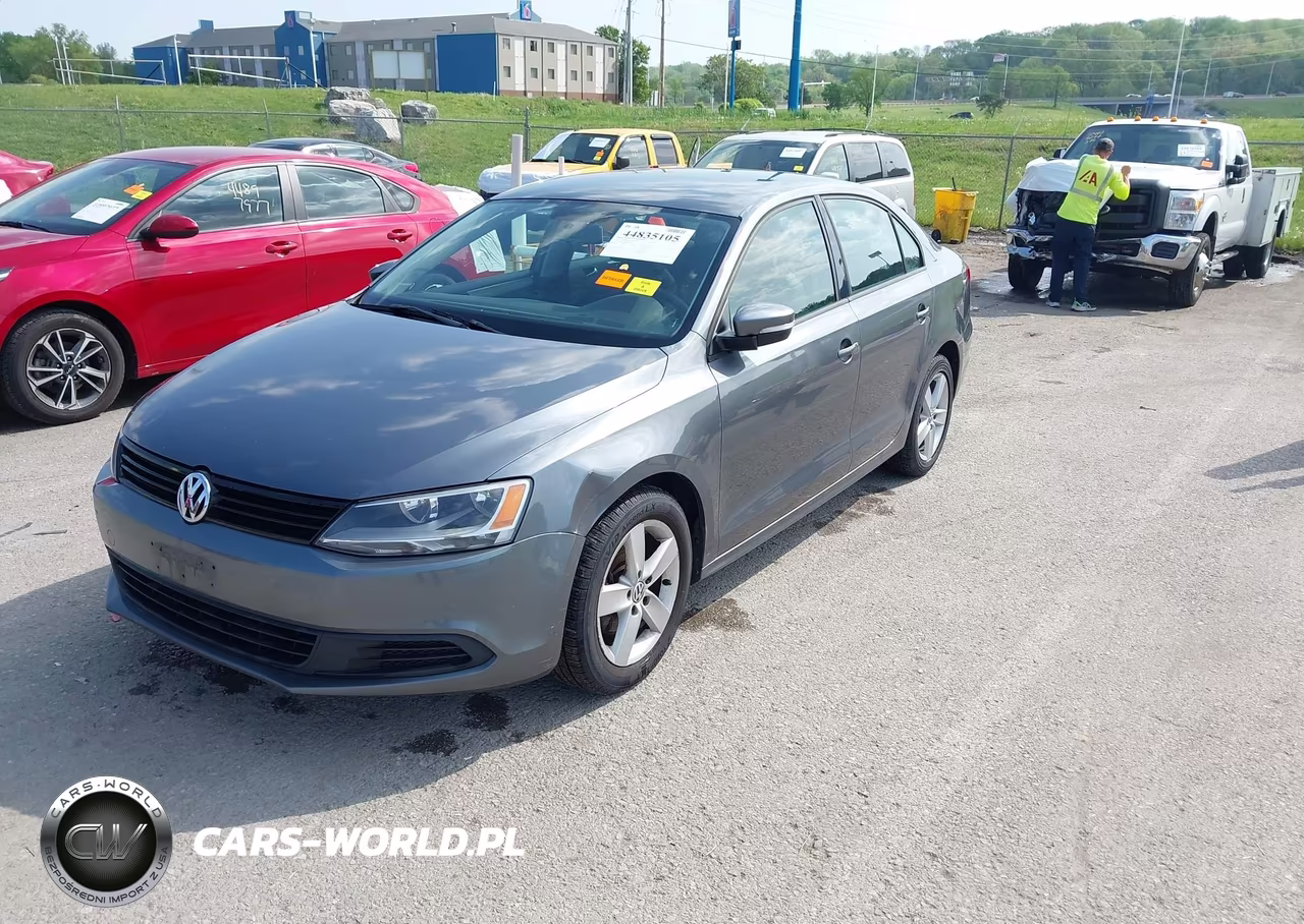 2012 Volkswagen Jetta 2.0L Tdi VIN:3VWLL7AJ4CM386523 - 2