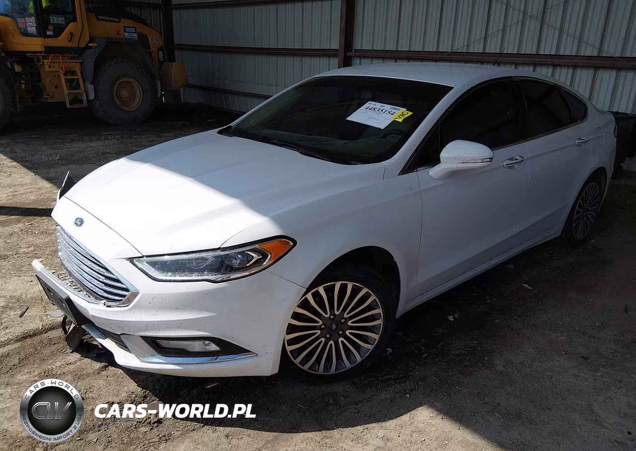 2018 Ford Fusion Titanium VIN:3FA6P0D91JR168512 - 2