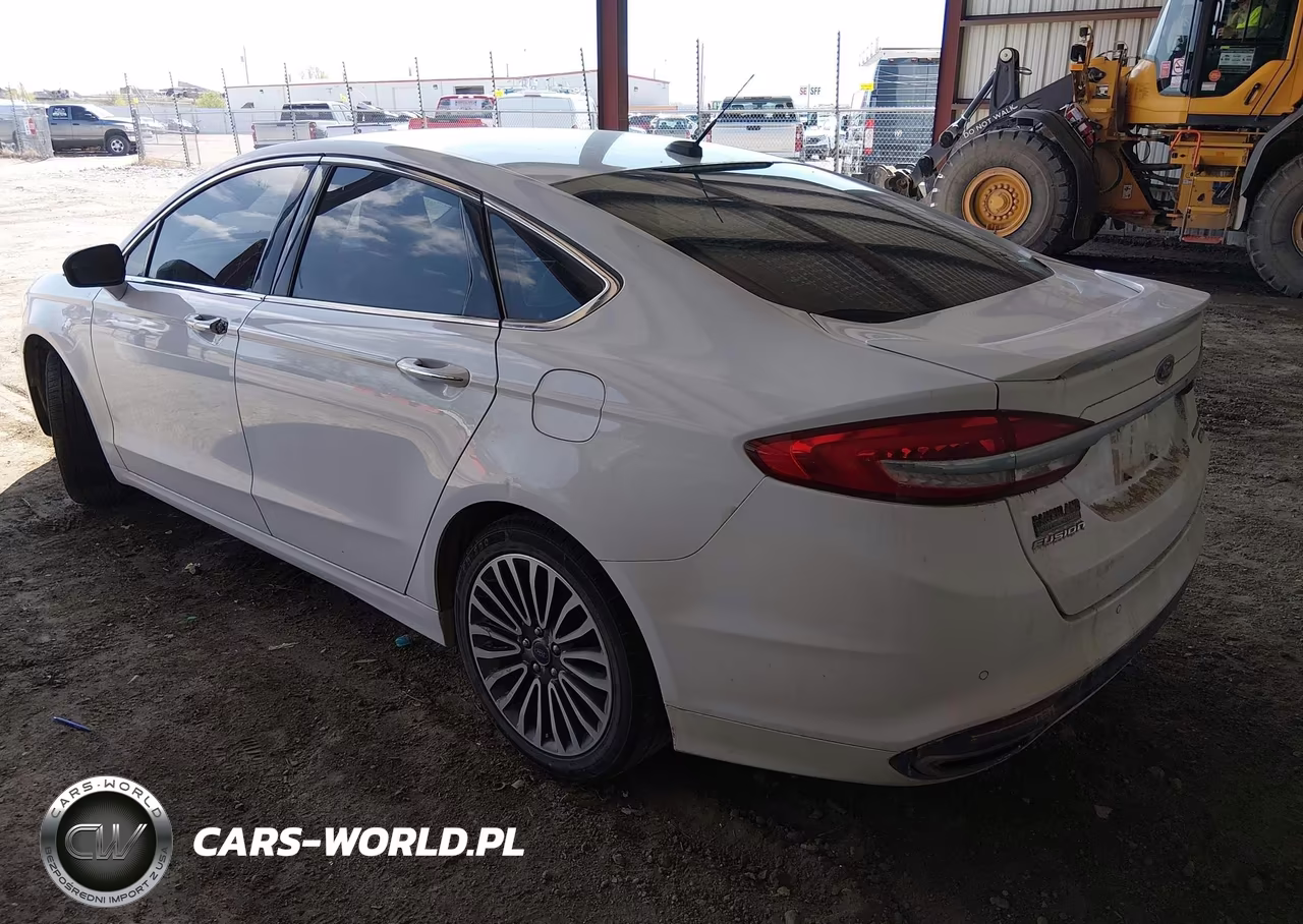 2018 Ford Fusion Titanium VIN:3FA6P0D91JR168512 - 3