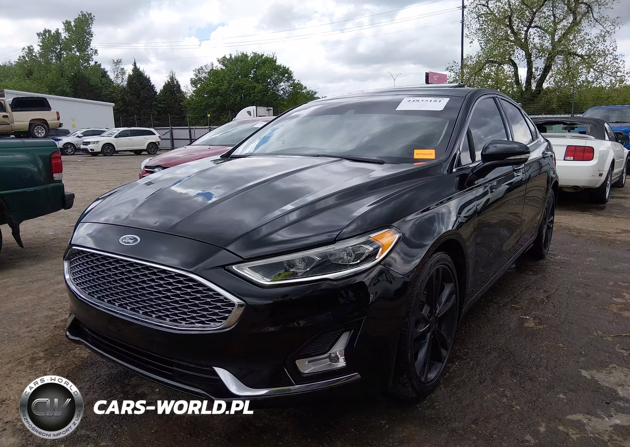 2020 Ford Fusion Titanium VIN:3FA6P0D95LR136505 - 2