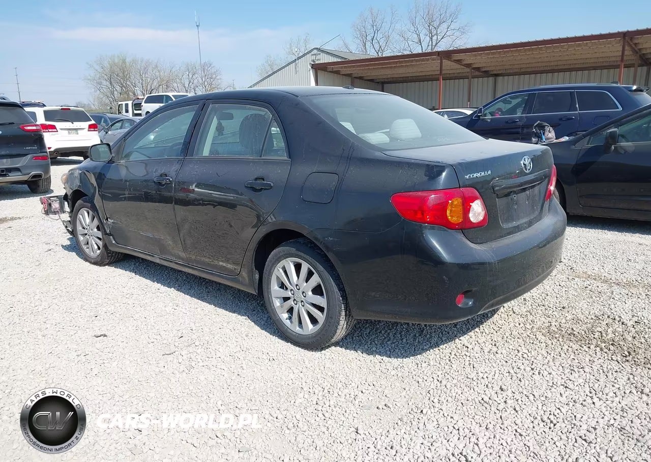 2009 Toyota Corolla Le VIN:2T1BU40E09C076711 - 3