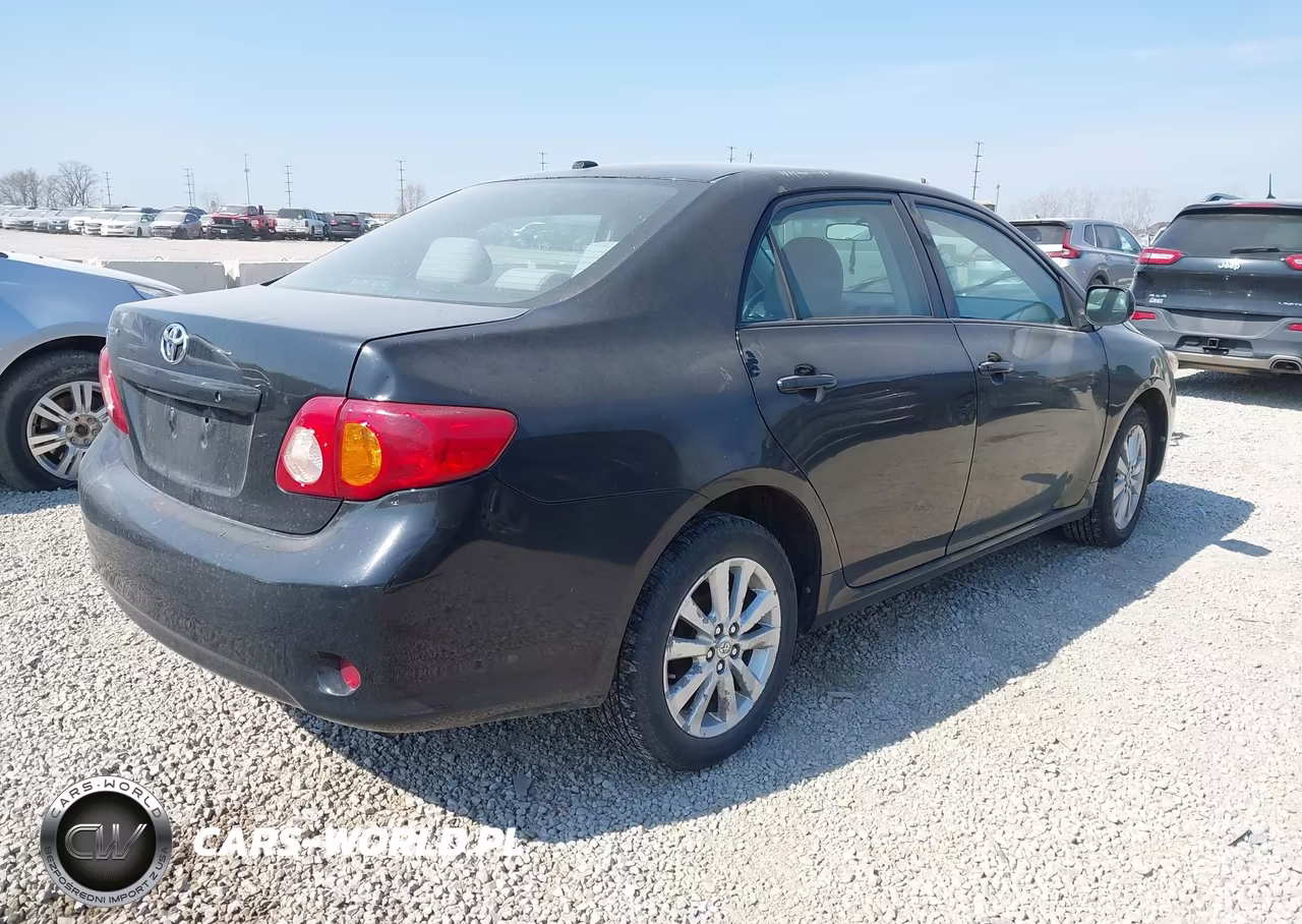 2009 Toyota Corolla Le VIN:2T1BU40E09C076711 - 4