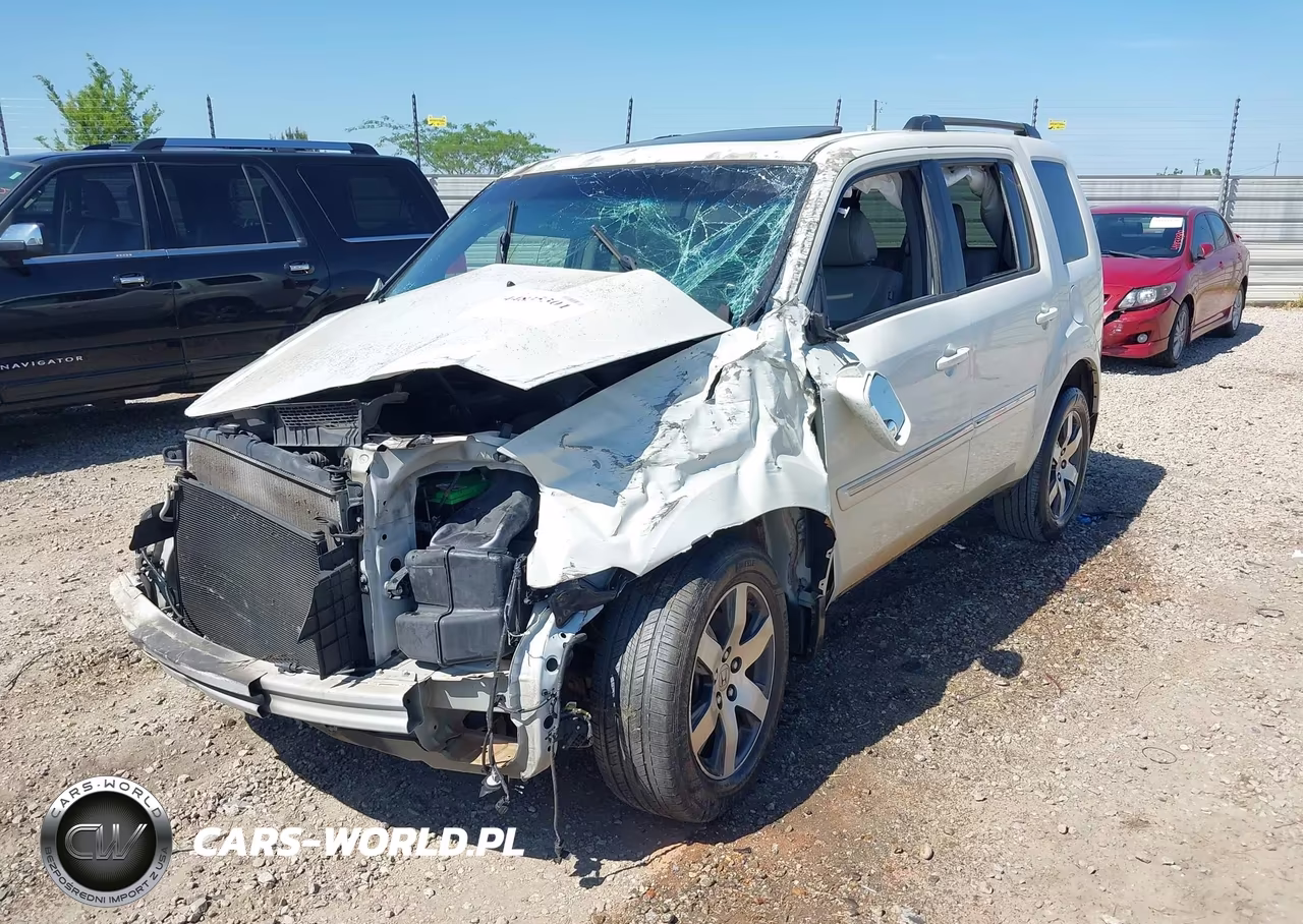 2012 Honda Pilot Touring VIN:5FNYF3H97CB037929 - 2