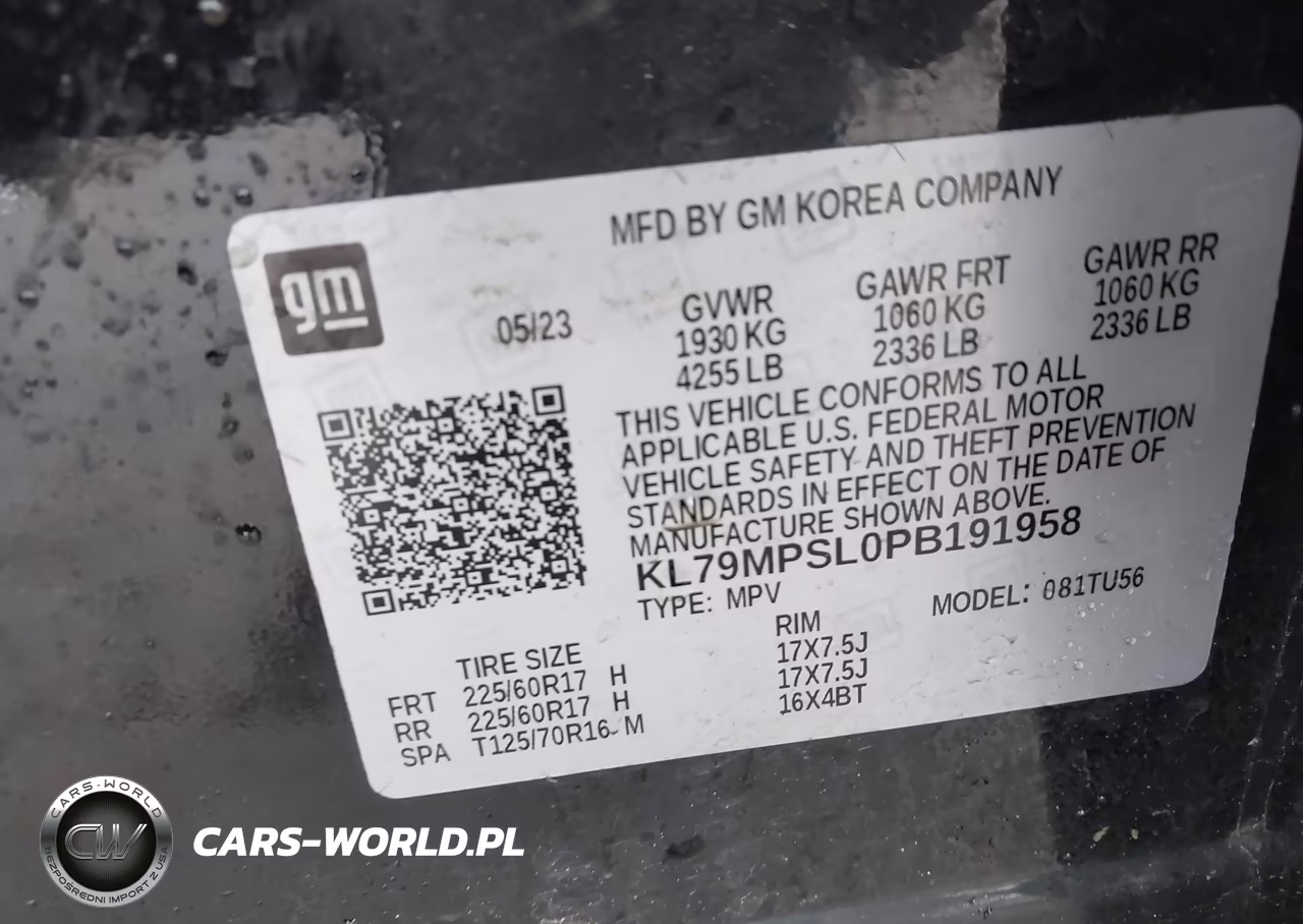 2023 Chevrolet Trailblazer Fwd Lt VIN:KL79MPSL0PB191958 - 9