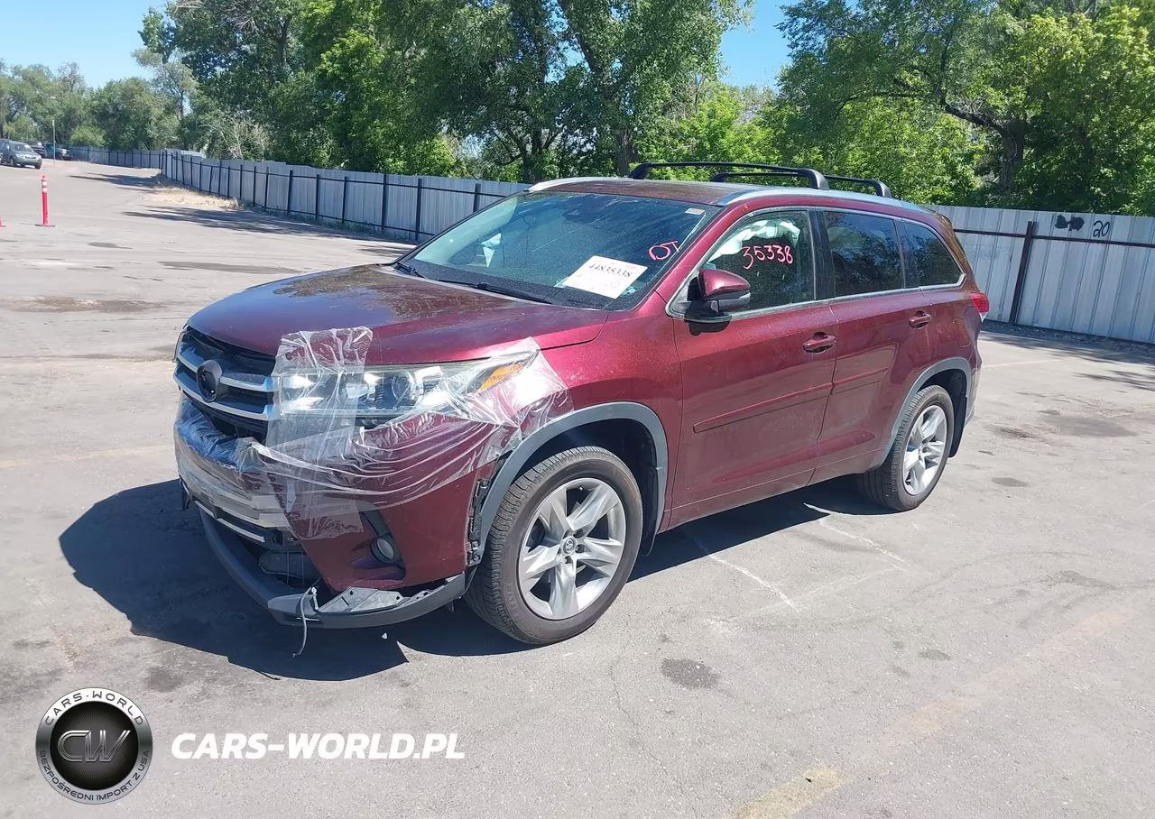 2018 Toyota Highlander Limited VIN:5TDDZRFH6JS869581 - 2