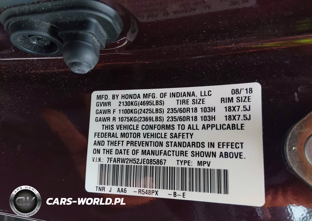 2018 Honda Cr-V Ex VIN:7FARW2H52JE085867 - 9