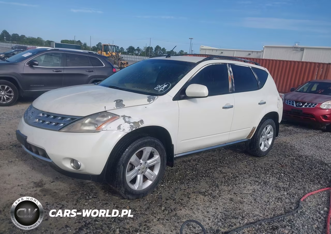 2006 Nissan Murano Sl VIN:JN8AZ08T56W415091 - 2