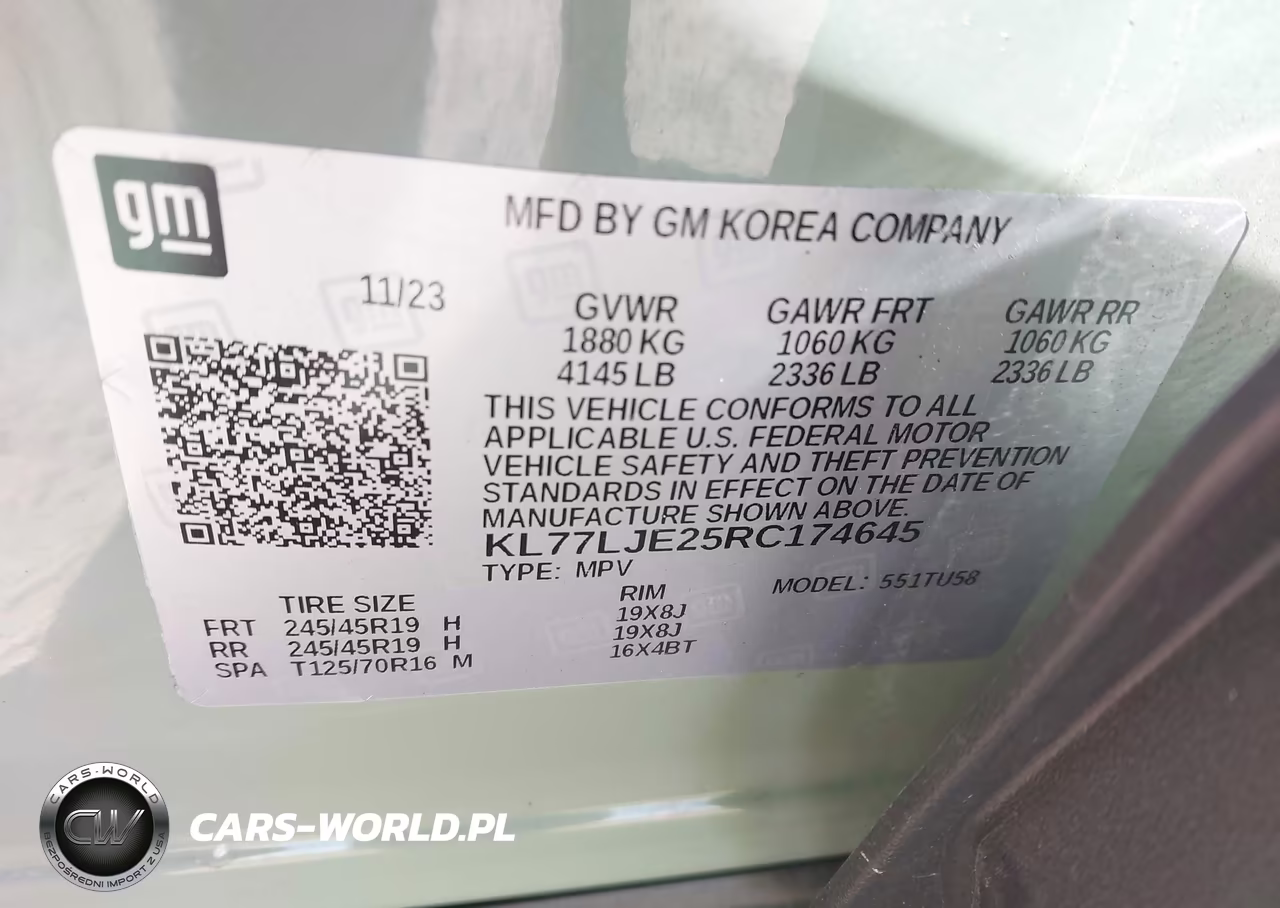2024 Chevrolet Trax Fwd 2Rs VIN:KL77LJE25RC174645 - 9