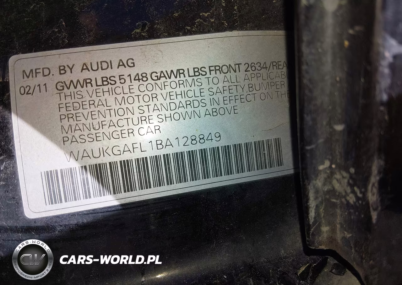 2011 Audi S4 3.0 Premium Plus VIN:WAUKGAFL1BA128849 - 9