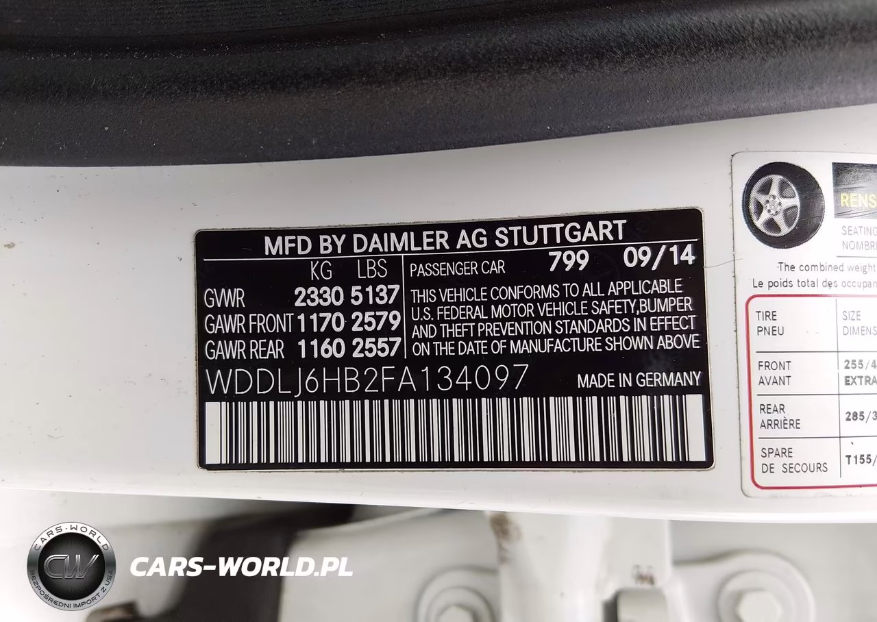 2015 Mercedes-Benz Cls 400 4Matic VIN:WDDLJ6HB2FA134097 - 9