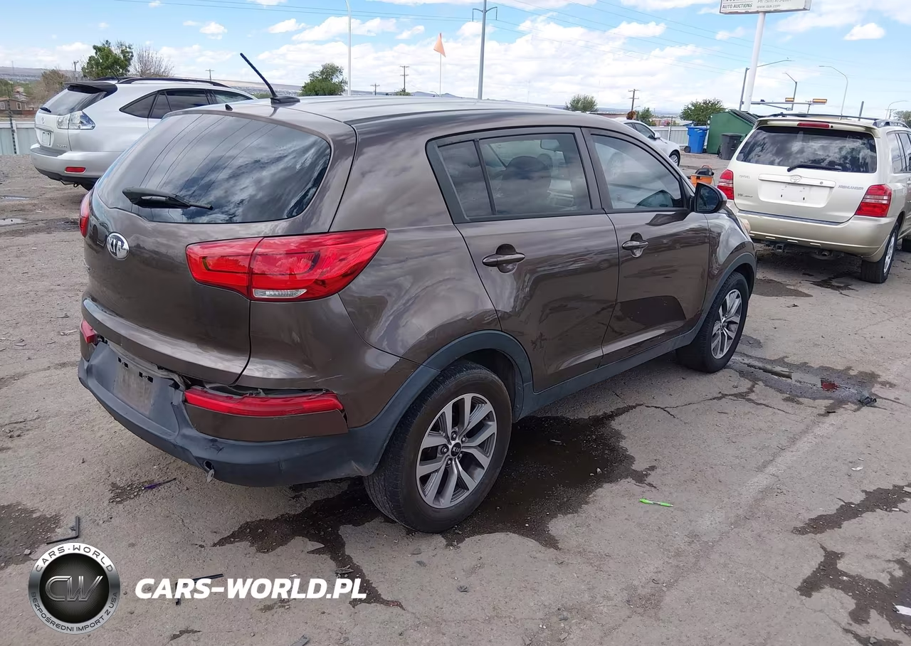 2014 Kia Sportage Lx VIN:KNDPB3AC8E7606616 - 12