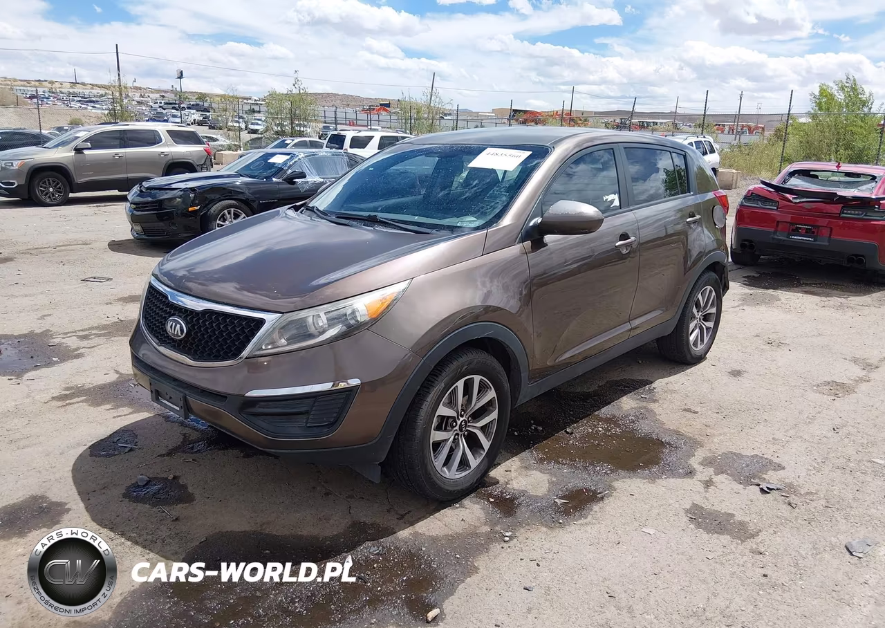 2014 Kia Sportage Lx VIN:KNDPB3AC8E7606616 - 2