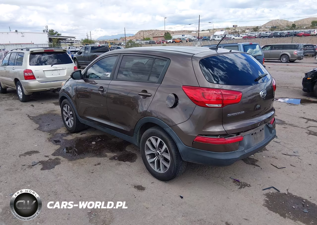 2014 Kia Sportage Lx VIN:KNDPB3AC8E7606616 - 3