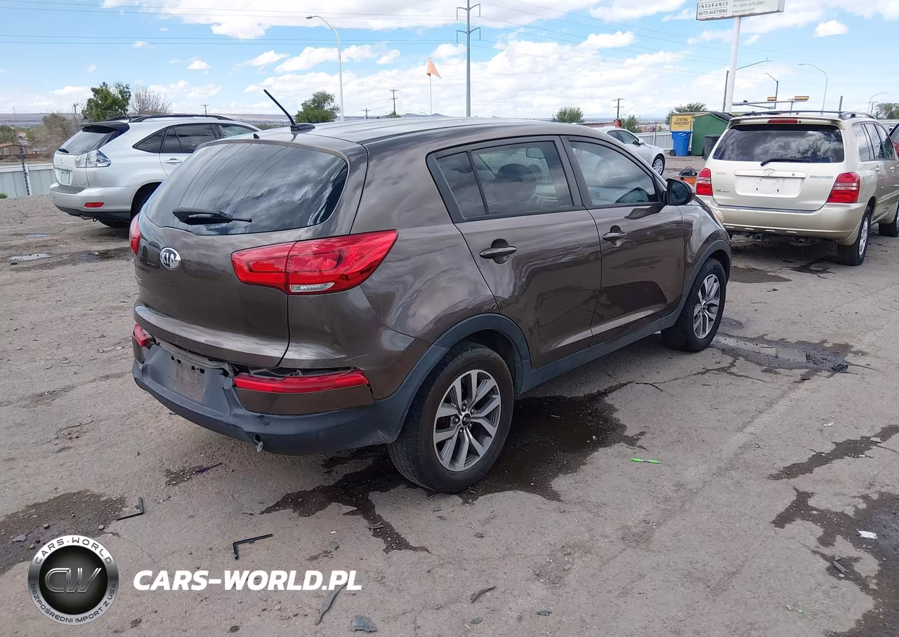 2014 Kia Sportage Lx VIN:KNDPB3AC8E7606616 - 4