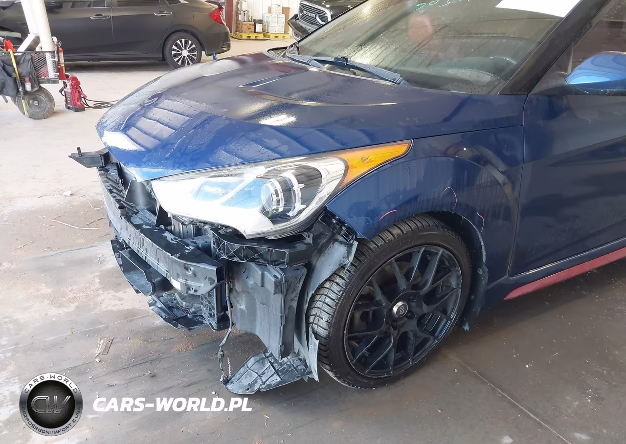 2017 Hyundai Veloster Turbo R-Spec VIN:KMHTC6AE5HU318536 - 14