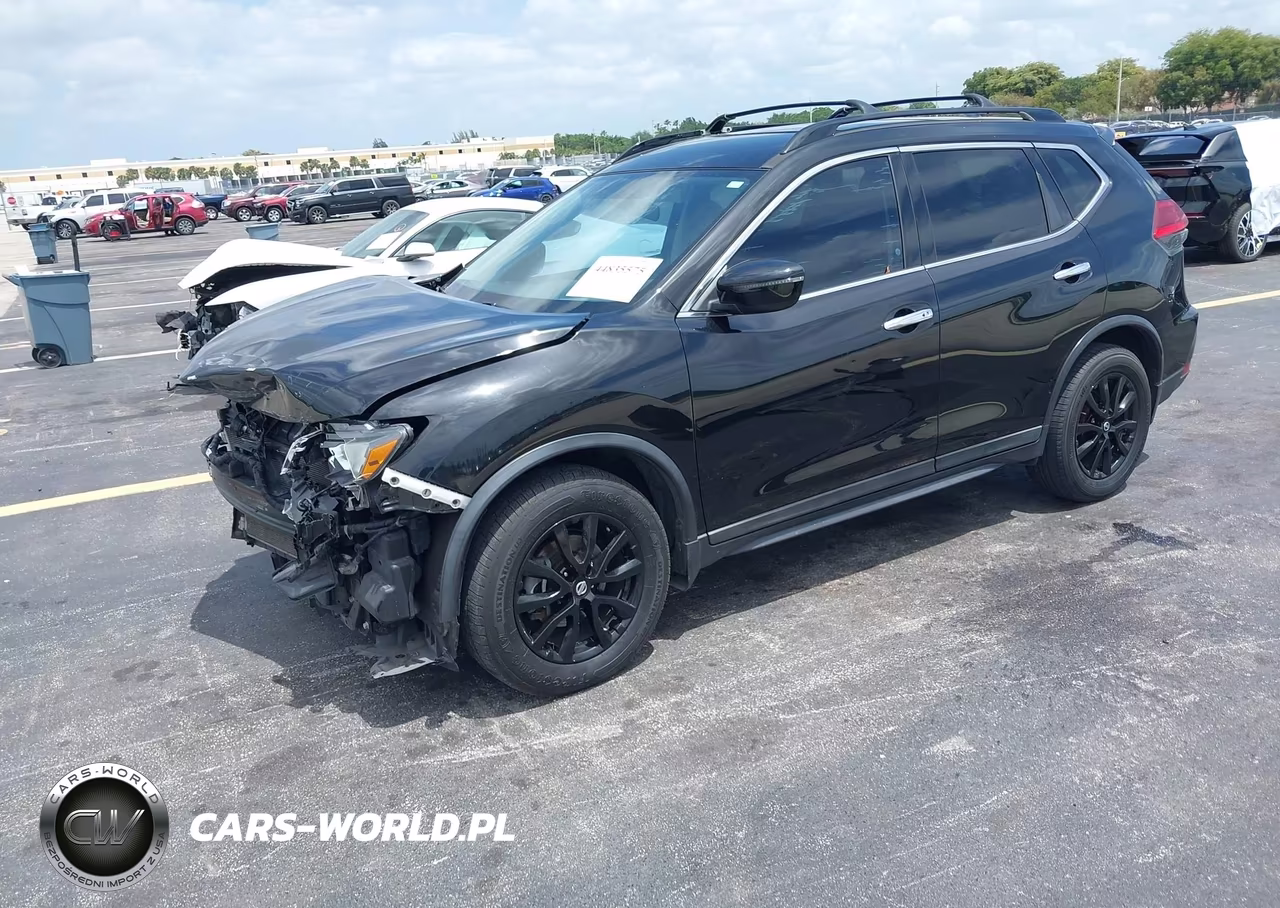 2017 Nissan Rogue Sv VIN:5N1AT2MTXHC813640 - 2