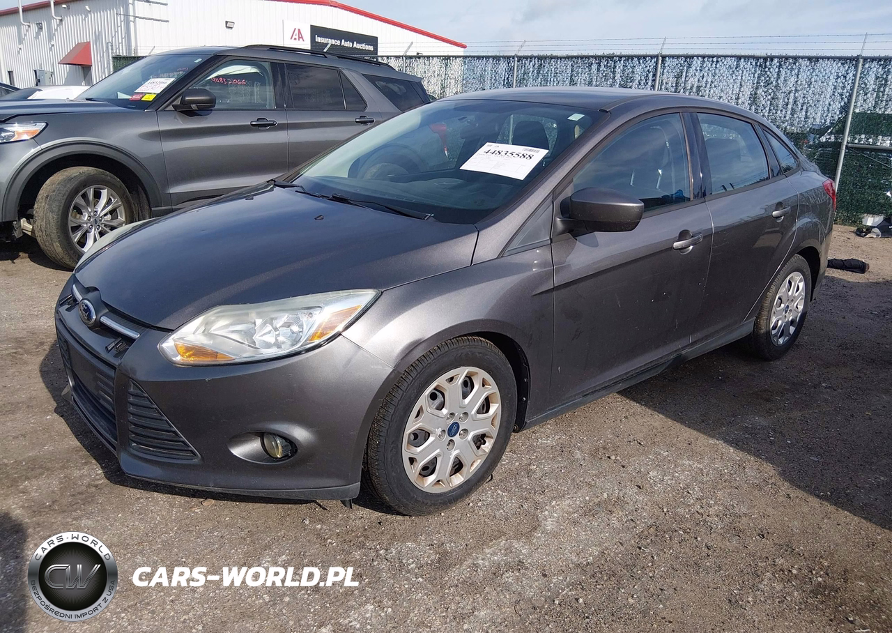 2012 Ford Focus Se VIN:1FAHP3F25CL302823 - 2