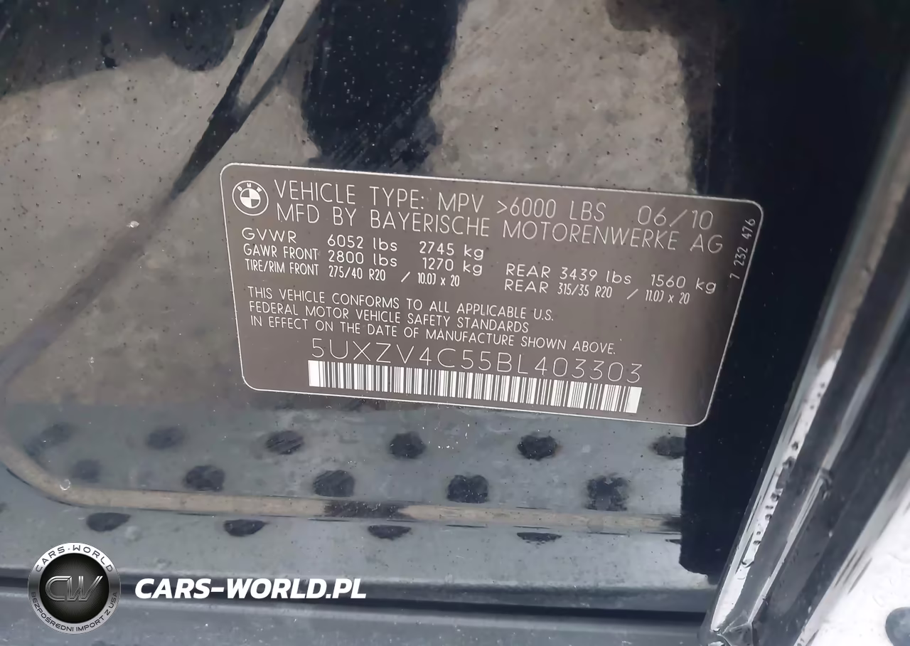 2011 BMW X5 xDrive35I-xDrive35I Premium-xDrive35I Sport Activity VIN:5UXZV4C55BL403303 - 9