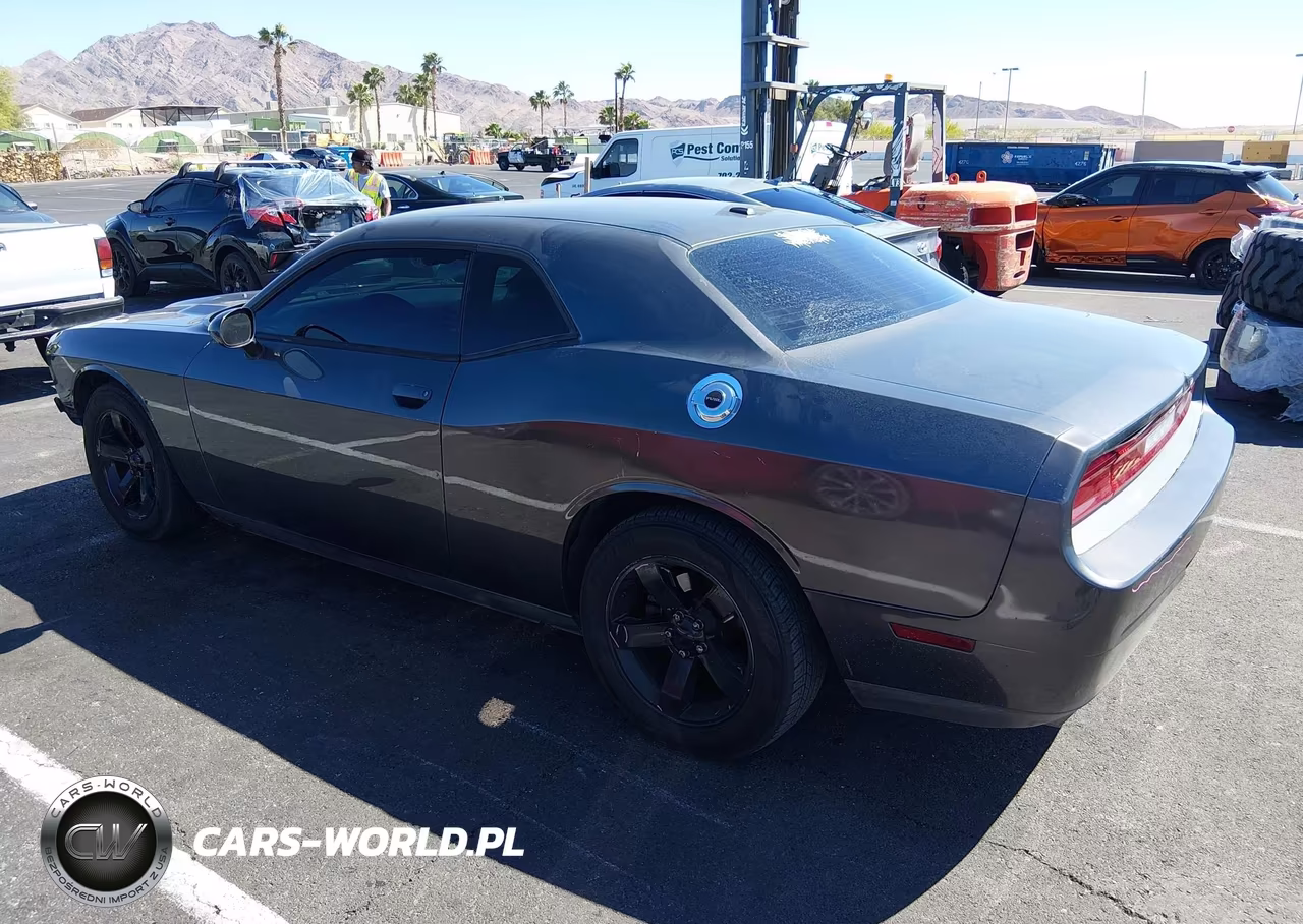 2014 Dodge Challenger Sxt VIN:2C3CDYAG6EH298296 - 3