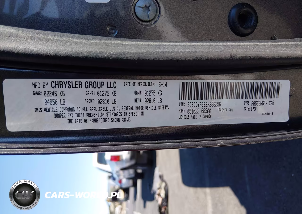 2014 Dodge Challenger Sxt VIN:2C3CDYAG6EH298296 - 9