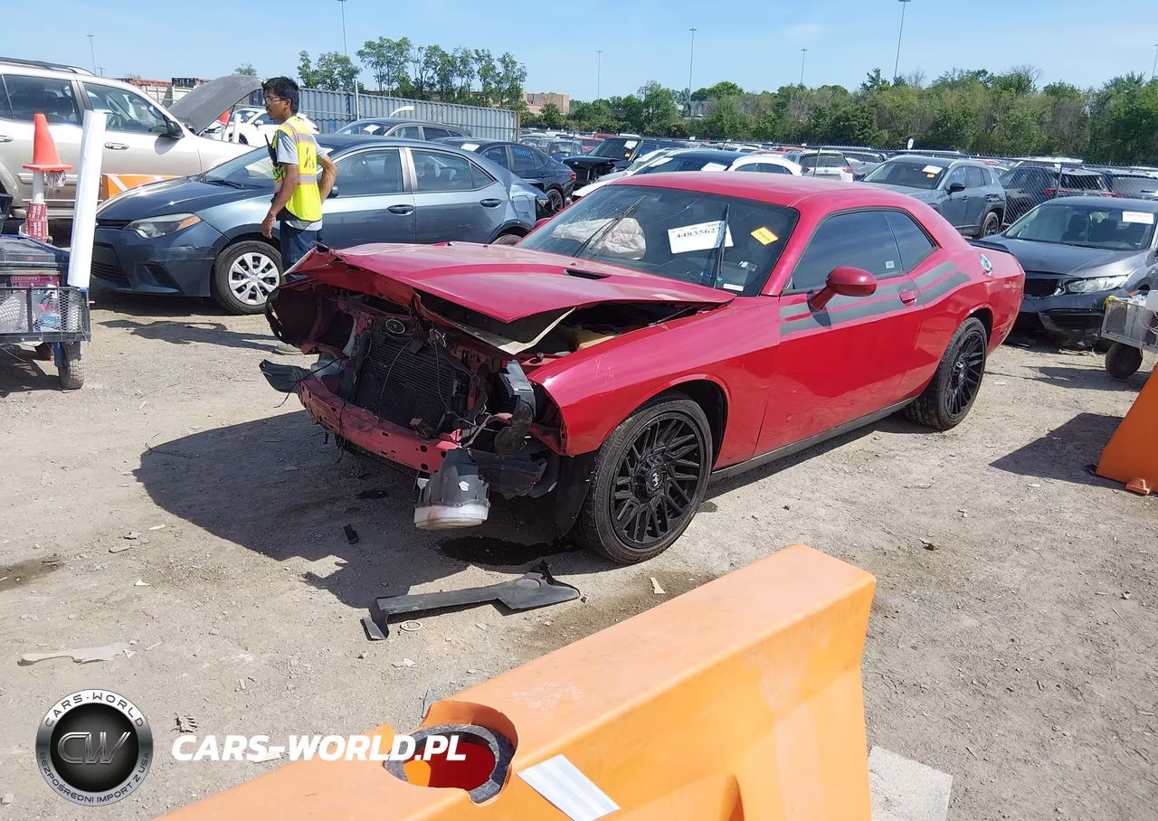 2012 Dodge Challenger Sxt VIN:2C3CDYAG8CH291525 - 2