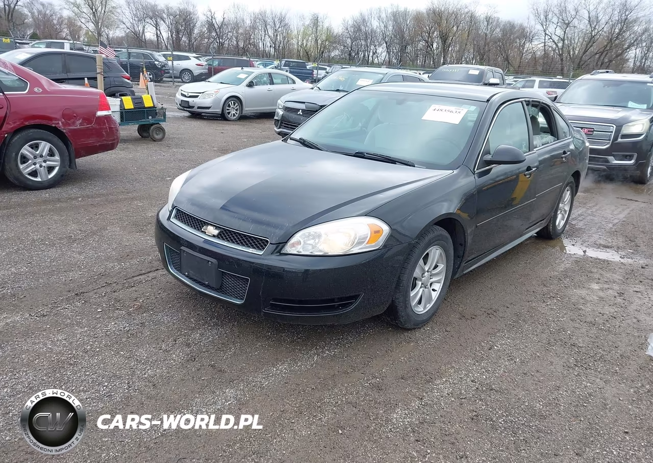2012 Chevrolet Impala Ls VIN:2G1WF5E32C1194024 - 2