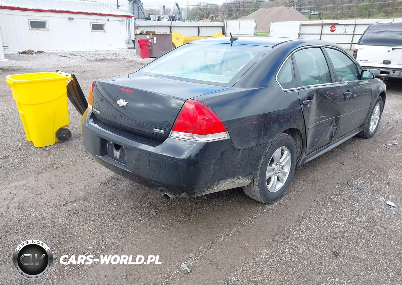 2012 Chevrolet Impala Ls VIN:2G1WF5E32C1194024 - 4