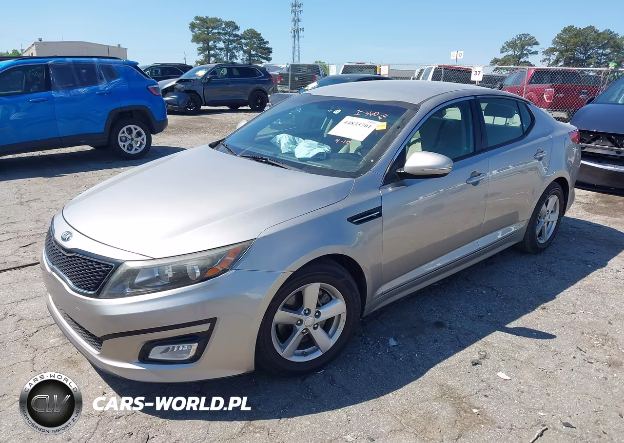 2015 Kia Optima Lx VIN:5XXGM4A70FG454214 - 2