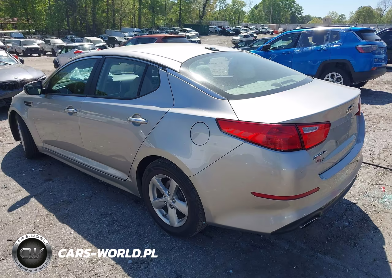2015 Kia Optima Lx VIN:5XXGM4A70FG454214 - 3
