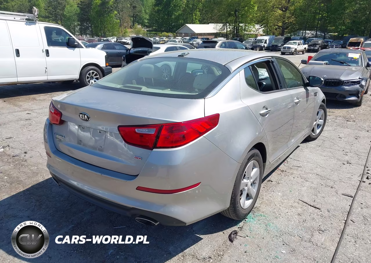 2015 Kia Optima Lx VIN:5XXGM4A70FG454214 - 4