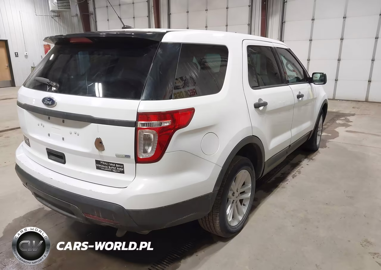 2014 Ford Utility Police Interceptor VIN:1FM5K8AR8EGB74775 - 4